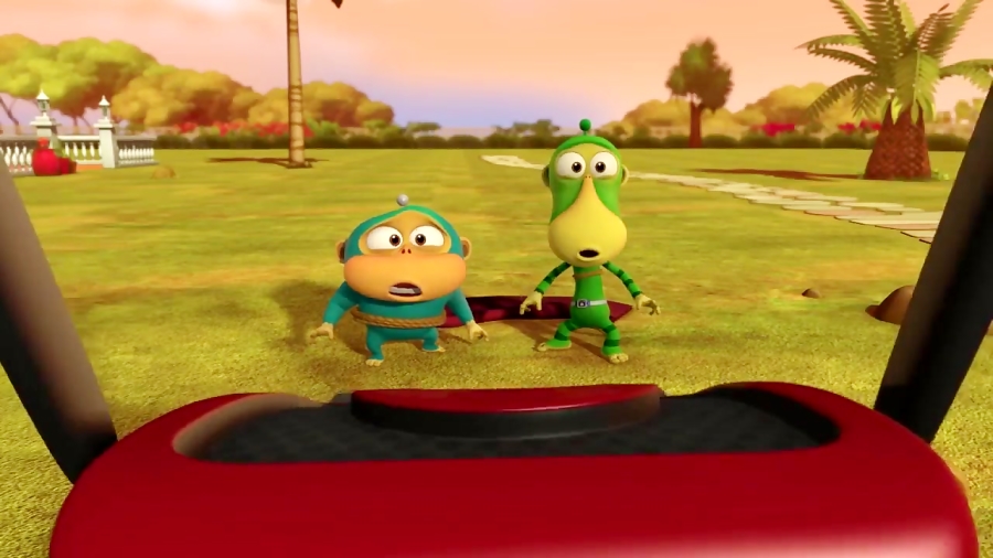 انیمیشن میمون های بیگانه Alien Monkes - قسمت 8